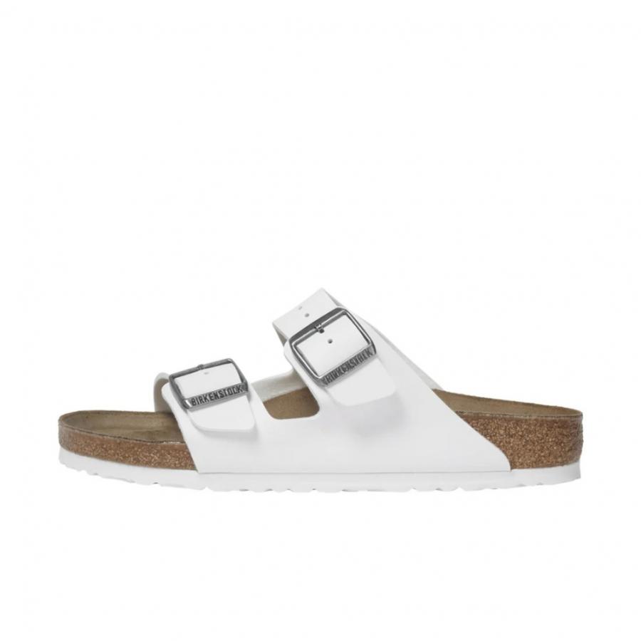 BIRKENSTOCK ホワイト フラットサンダル 38 Amazon.com | Birkenstock, White, 8 US Women/6 US Men | Slides