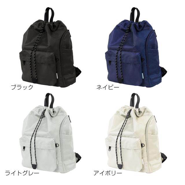 TIGORA（ティゴラ） 大きくひらくリュックサック 巾着リュックサック
