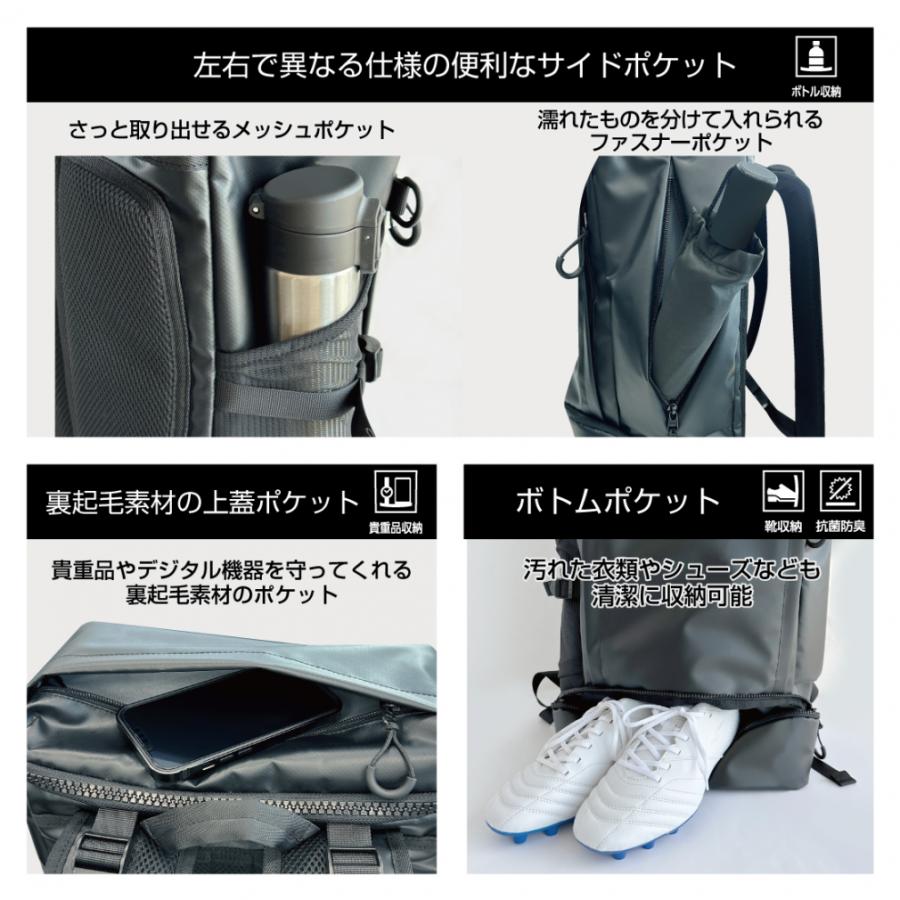 ティゴラ ポリ ボックス 35L TRボックスBP35L BK バックパック リュック ディパック TIGORA｜alpen-group｜06