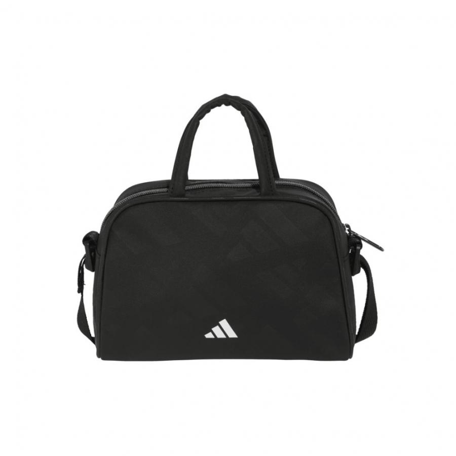 希少【アディダスオリジナル】2WAYアタッシュケース ショルダー 黒 adidas（アディダス） モノグラム ハンドバッグ JE5644 レディース