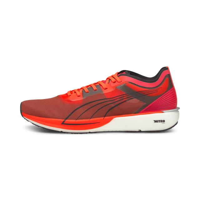 HOT品質保証 プーマ : オレンジ×ブラック PUMA アルペン PayPayモール店 - 通販 - PayPayモール リベレイト ニトロ 194917 01 メンズ 陸上 ランニングシューズ HOT最新作