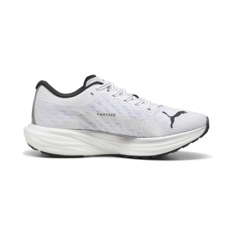PUMA（プーマ） DEVIATE NITRO 2 376807 メンズ 陸上/ランニング ランニングシューズ : ホワイト×ブラック ...
