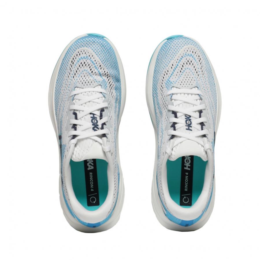 【27cm】HOKA RINCON 4 ランニングシューズ ホワイト/ブルー HOKA ONEONE ホカ RINCON 4 リンコン 1155130 メンズ 陸上