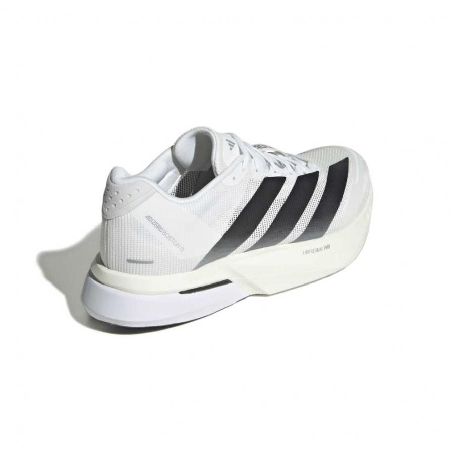 アディダス ADIZERO BOSTON 13 アディゼロ ボストン 13 JS4939 メンズ 陸上/ランニング ランニングシューズ 2E : ホワイト×ブラック adidasの画像