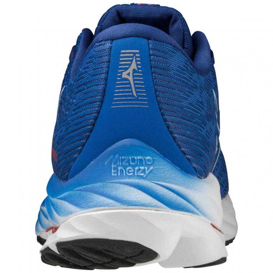 【新品未使用品】　ミズノ　WAVE RIDER26 ブルー　ランニングシューズ WAVE RIDER」シリーズ最大のクッション性と反発性を実現