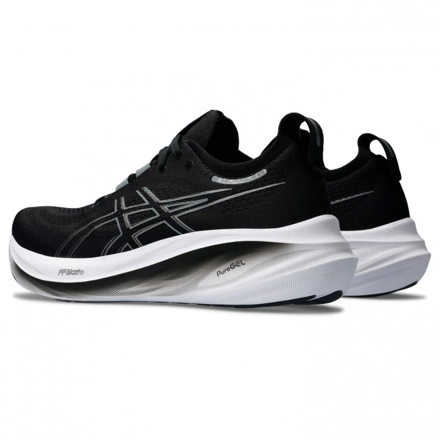 アシックス GEL-NIMBUS 26 EXTRA WIDE ゲルニンバス 26 エクストラワイド 1011B796 メンズ 陸上 ランニングシューズ 4E : ブラック×グレー asics｜alpen-group｜04