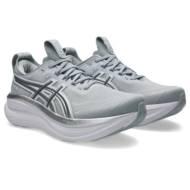 アシックス　ゲルニンバス　28 フェザーグレー　クリーム　26.5 2E ASICS（アシックス） GEL-NIMBUS 28 ATC ゲルニンバス28ATC 1011C222