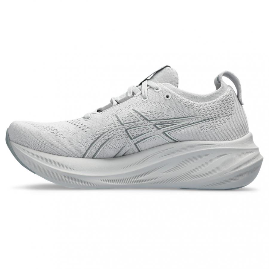 アシックス GEL-NIMBUS 26 ゲルニンバス 26 1012B601 レディス 陸上/ランニング ランニングシューズ E : グレー×シルバー asics｜alpen-group｜02