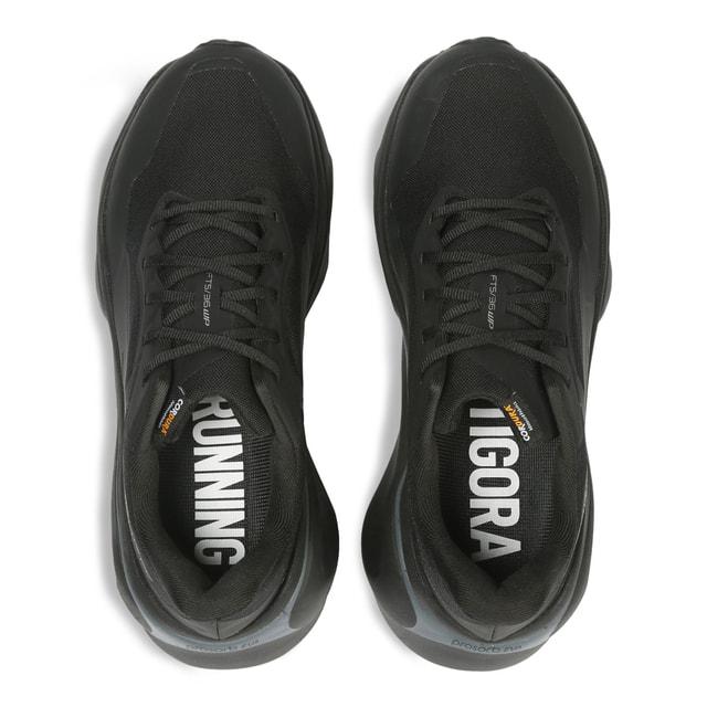 ティゴラ ランニングシューズ FT5/36WP BK ウォータープルーフ CORDURA 防水モデル TR FT5/36 WP メンズ 2E : ブラック×ブラック TIGORAの画像