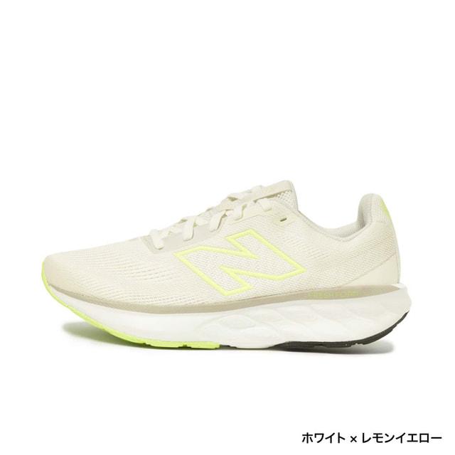 ニューバランス Fresh Foam 520 v9 フレッシュフォーム520 v9 M5203TS メンズ ランニングシューズ 2E : ホワイト×レモンイエロー New Balance