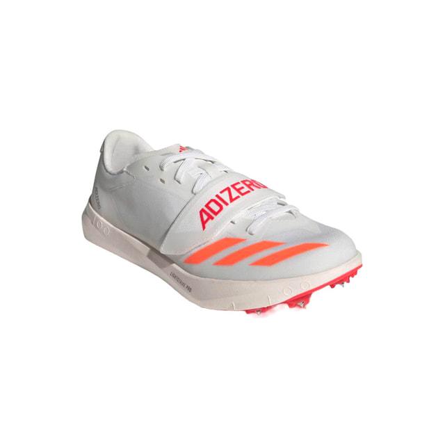 ADIZERO HJ 28.0 スパイクシューズ ホワイト/オレンジ adidas（アディダス） 陸上スパイク 走り高跳び 走高跳 アディゼロ HJ