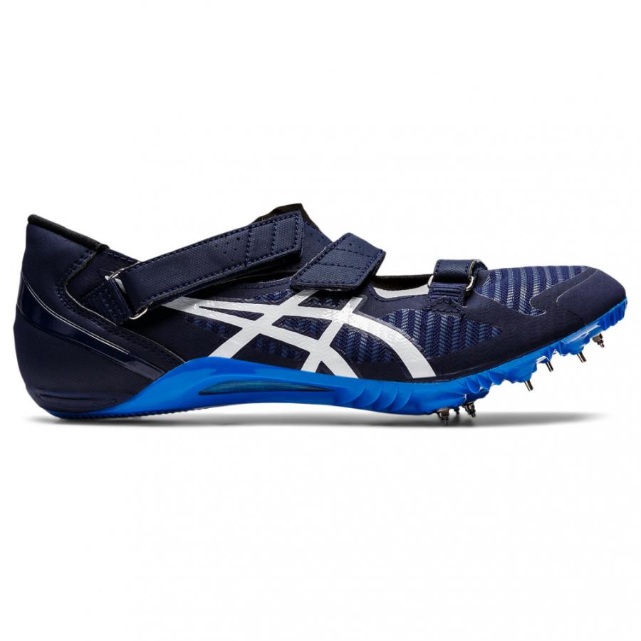 【新品】アシックス 本革　 スニーカー 28㎝ ネイビー アシックス ASICS ジュニア スニーカー アシックスレーザービーム