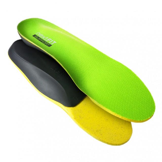 ネクストフィット インソール サポート SUPPORT アーチサポート 抗菌 防臭 中敷き：グリーン nextFIT 4450040230