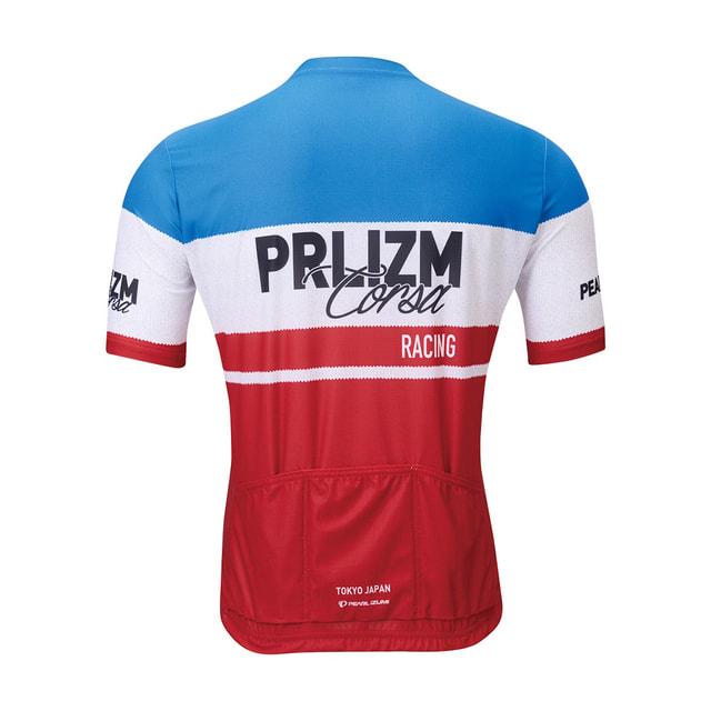 パールイズミ 長袖 サイクルジャージ 赤 Lサイズ　フルジップ　背面にバックポケット　PEARL iZUMi　自転車　サイクリングウエア　571ZS PEARL IZUMI（パールイズミ）ファーストロングスリーブジャージ608-BL