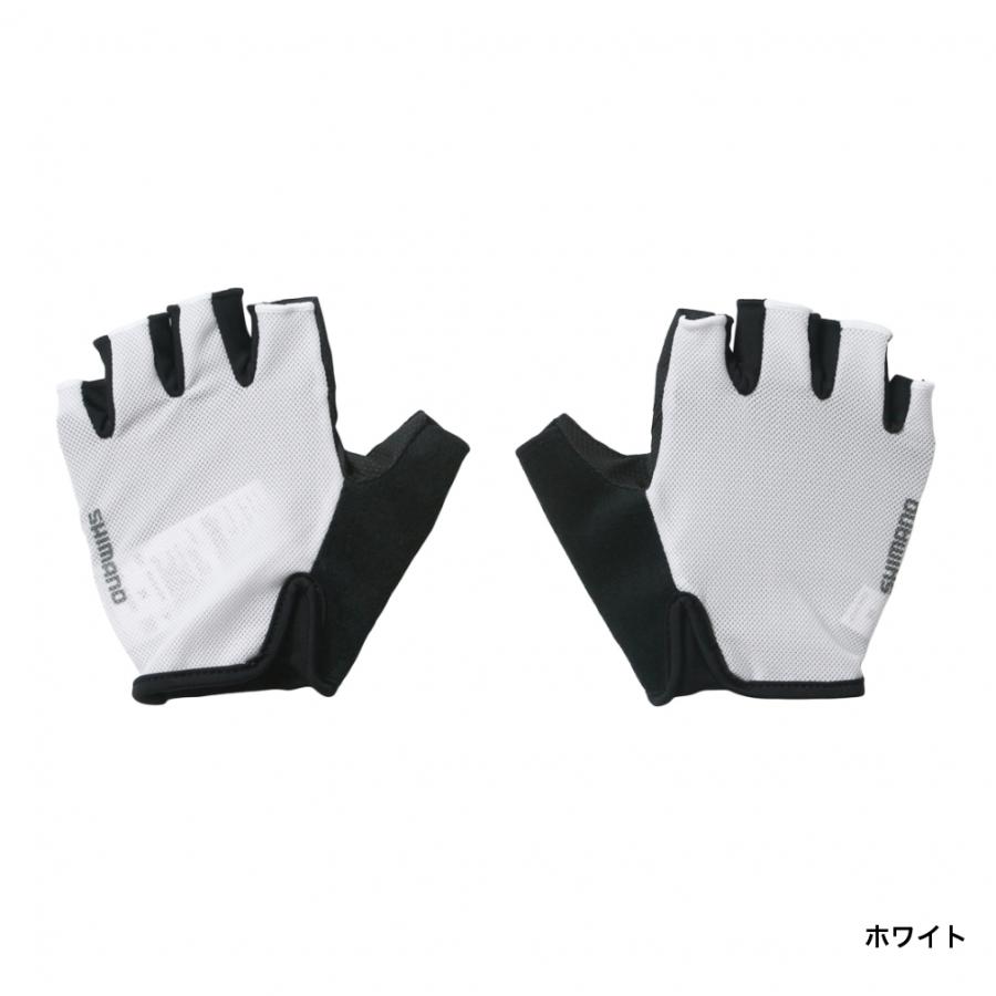 ENERGIA PURA アルペン選手用グローブ白黒 シマノ（SHIMANO） バイシクル グローブ エアウェイグローブ