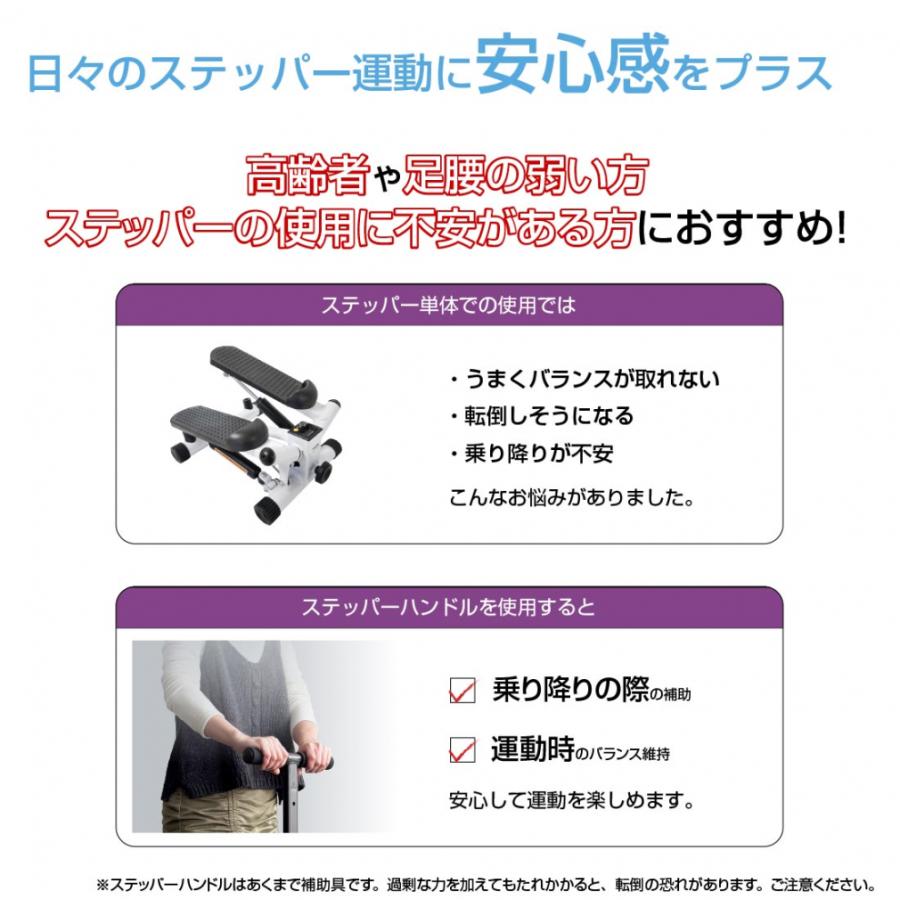 TIGORA（ティゴラ） ステッパー+ステッパー用ハンドルセット ツイスト
