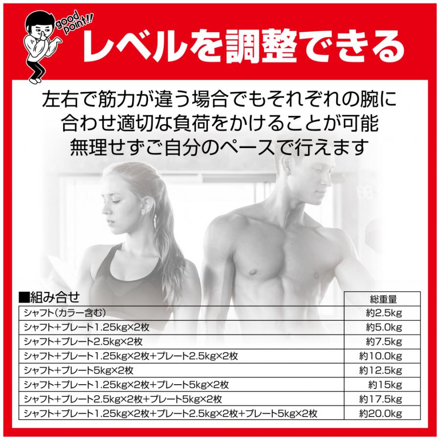 TIGORA ティゴラ マッスルハードダンベルセット 20kg ダンベル TIGORA ティゴラ マッスルハードダンベルセット 20kg ダンベル