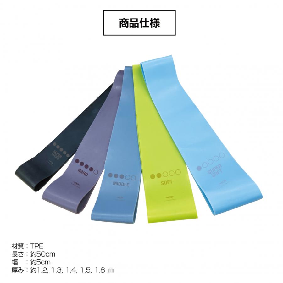 TIGORA（ティゴラ） グィーン!トレーニングバンドセット 5本セット