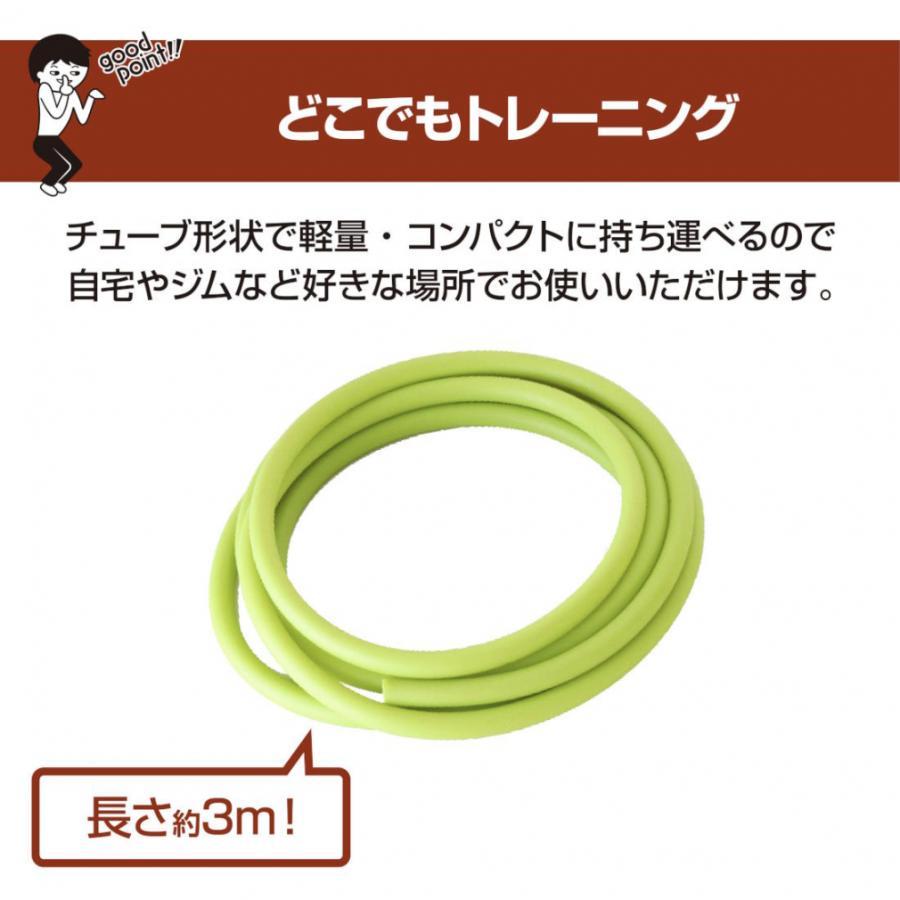 TIGORA（ティゴラ） エクササイズバンド ミドルタイプ チューブ