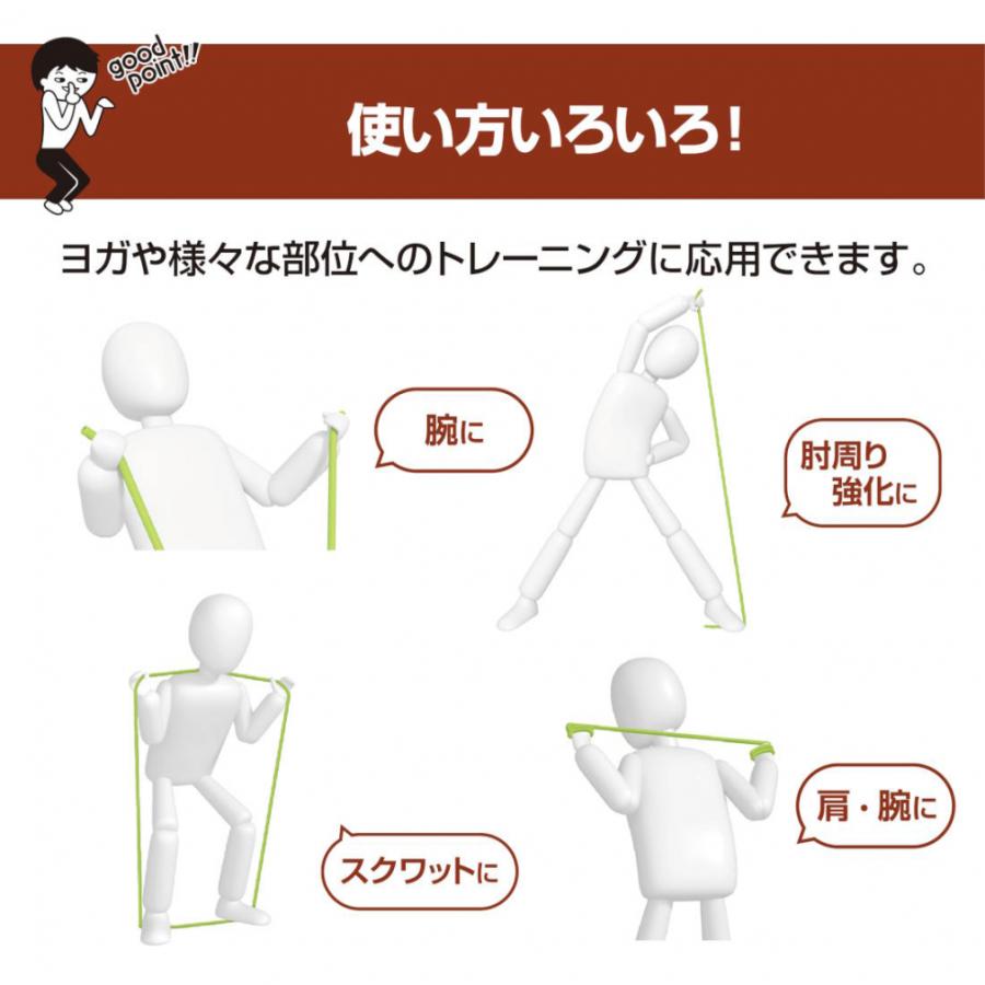 TIGORA（ティゴラ） エクササイズバンド ミドルタイプ チューブ