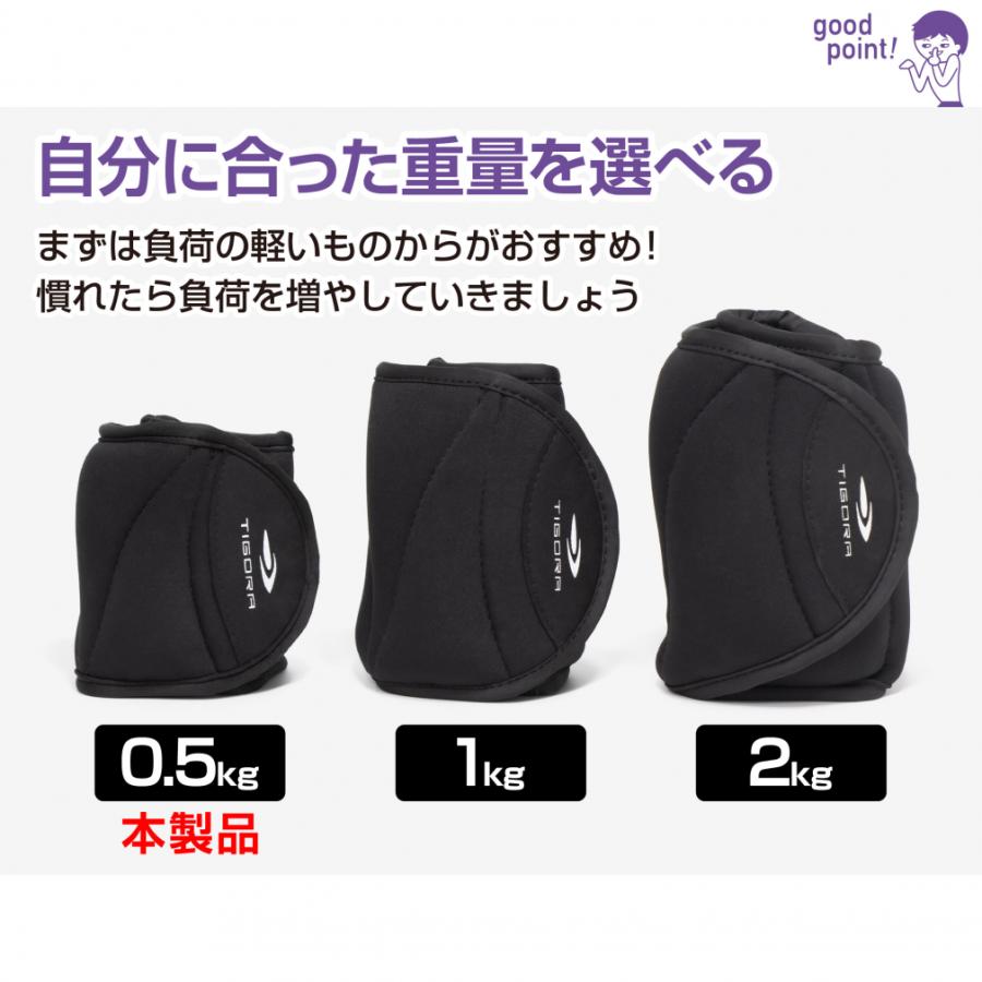 TIGORA（ティゴラ） かんたん装着!フィット感抜群! リスト&アンクル