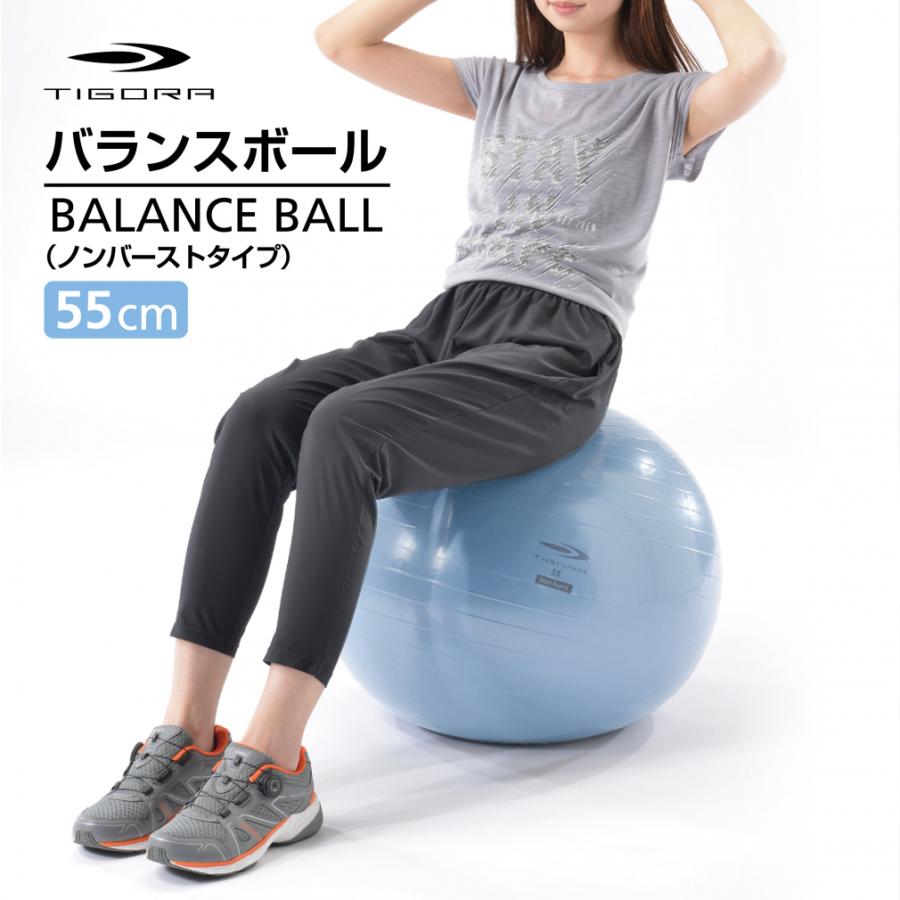 TIGORA ティゴラ ノンバーストタイプバランスボール 55cm TIGORA ティゴラ ノンバーストタイプバランスボール 55cm