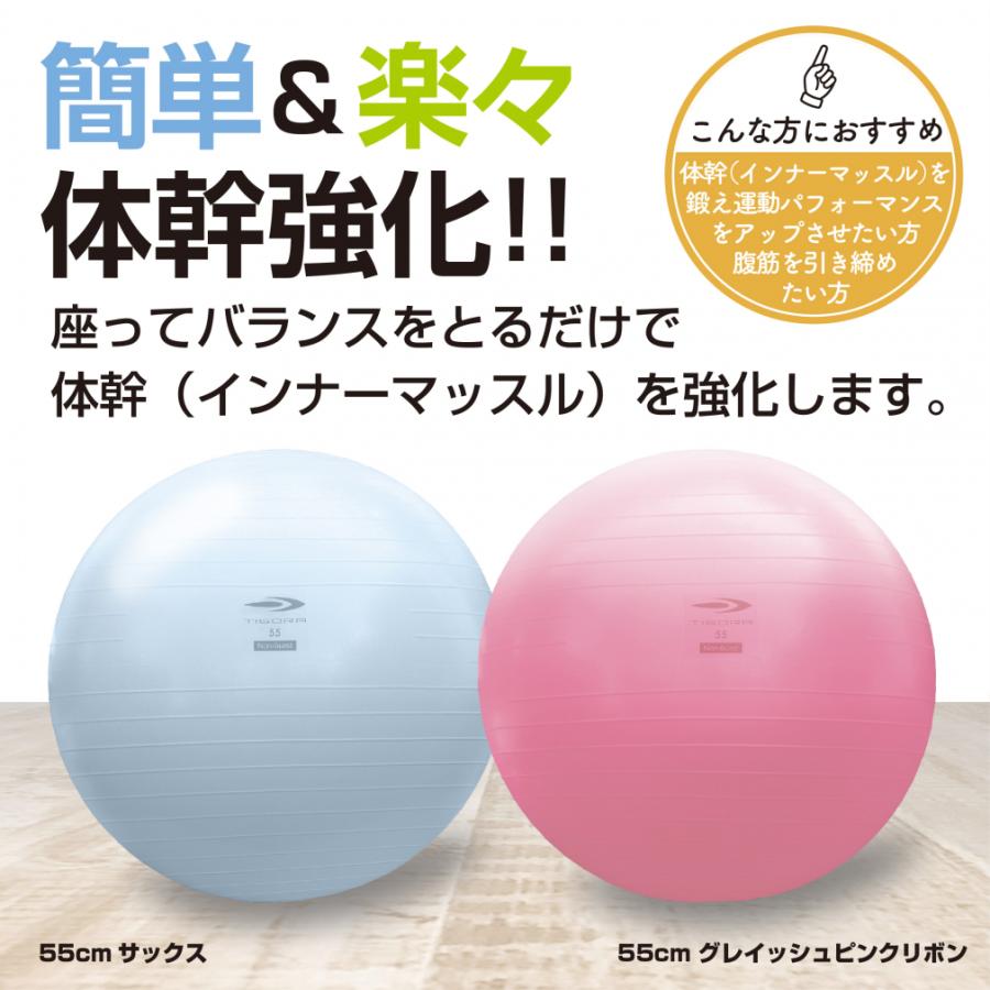 TIGORA（ティゴラ） ジムボール フィットネスボール バランスボール