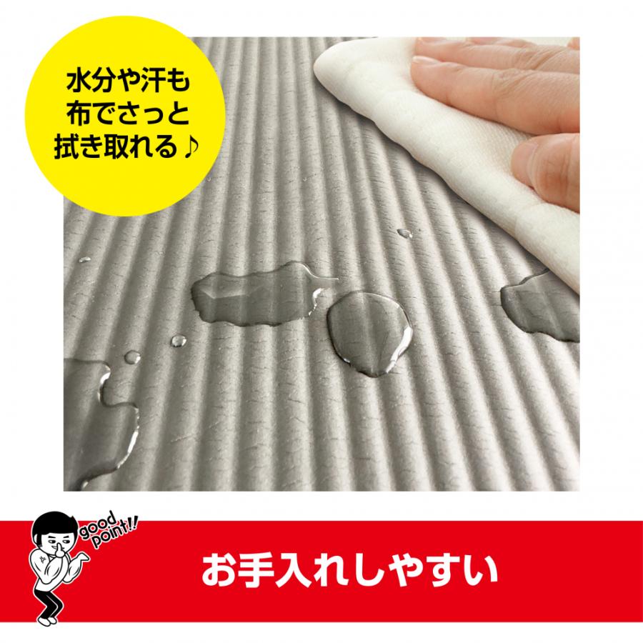 ティゴラ MUSCLE MAT マッスルマット 超極厚/15mm 超幅広/90cm トレーニングマット NBR ヨガマット TIGORA｜alpen-group｜11