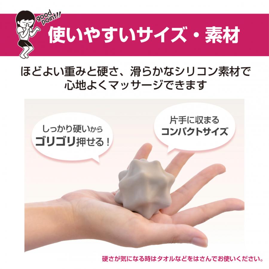 TIGORA（ティゴラ） フィットネス小物 腕・脚コロコロ シリコン