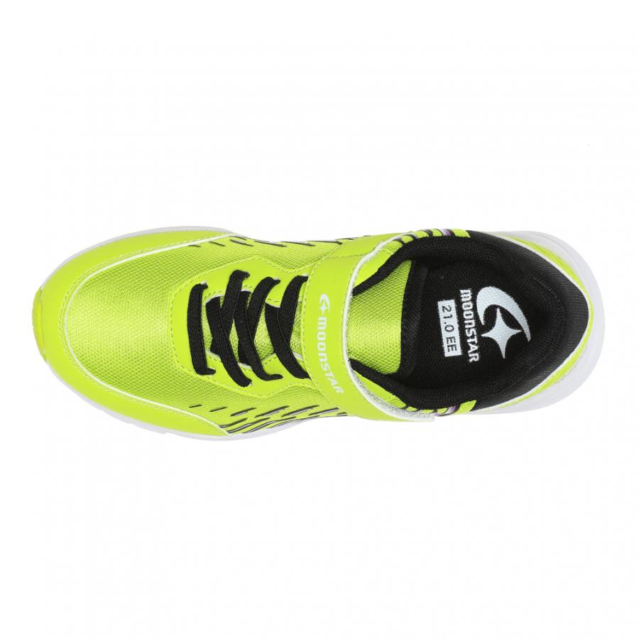 MoonStar ムーンスター AG J002 ライム 12297893 4 ジュニア MoonStar ムーンスター AG J002 ライム 12297893 4 ジュニア