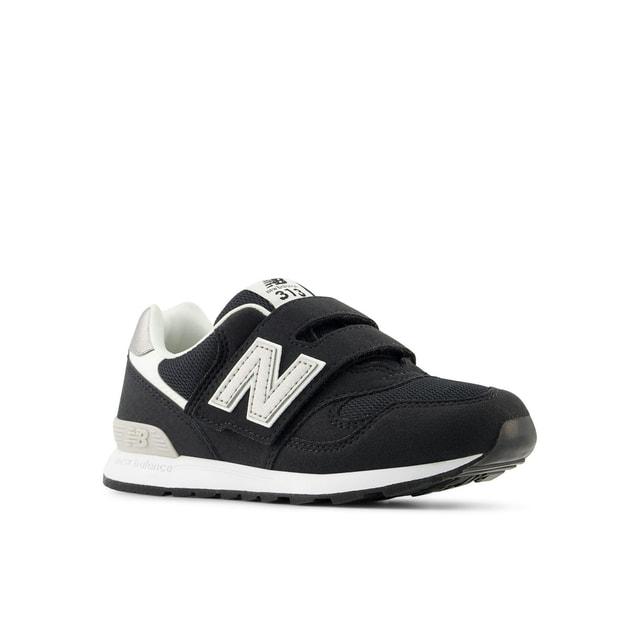 ニューバランス 313 Hook and Loop P313 9JN W ジュニア キッズ 子供 スニーカー : ブラック 子どもの靴 キッズスニーカー New Balanceの画像
