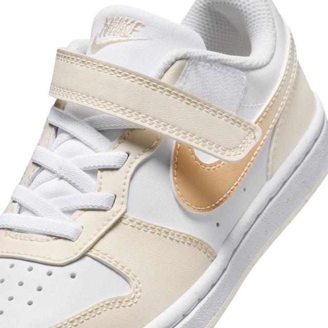 ナイキ ジュニア スニーカー Court Borough Low コート ボロー ロー BBALL PS IR5463-100 キッズスニーカー キッズ 子供 靴 シューズ 子どもの靴 NIKEの画像
