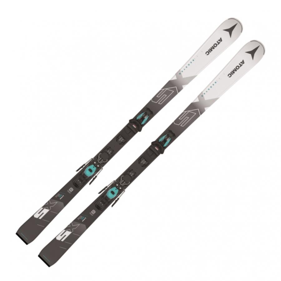 【美品】ATOMIC REDSTER X5 スキー板 バインディング付き ATOMIC アトミック REDSTER X5 GREY ＋ M 10 GW Grey AASS03272