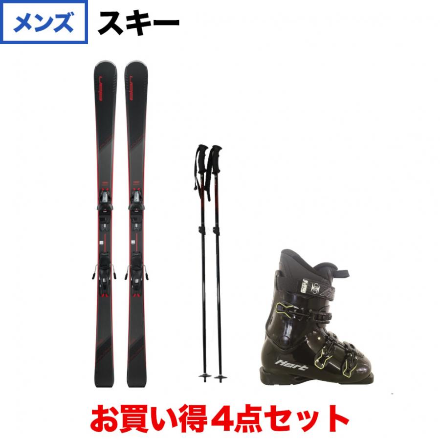 エラン EXPLORE 6 RED LS ＆ HART QUEST ＆ HEAT 伸縮ポール AL-AJS 板  