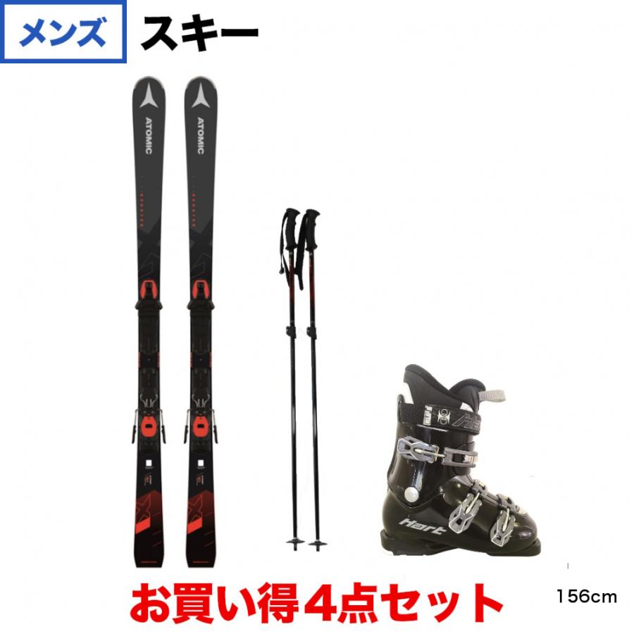 アトミックスキー&ポール ATOMIC（アトミック） REDSTER XI＋M 10 GW ＆ HART QUEST ＆ HEAT