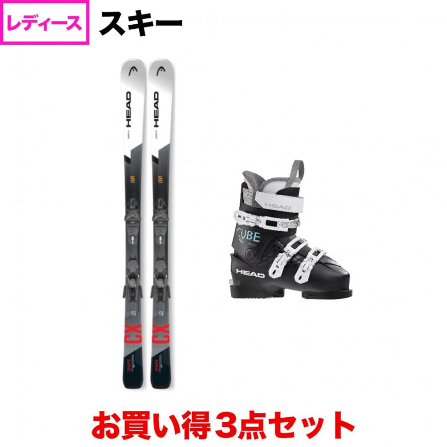 HEAD ヘッド Shape CX bk/rd & CUBE3 60 W 板+ビンディング+ HEAD ヘッド Shape CX bk/rd & CUBE3 60 W 板+ビンディング+