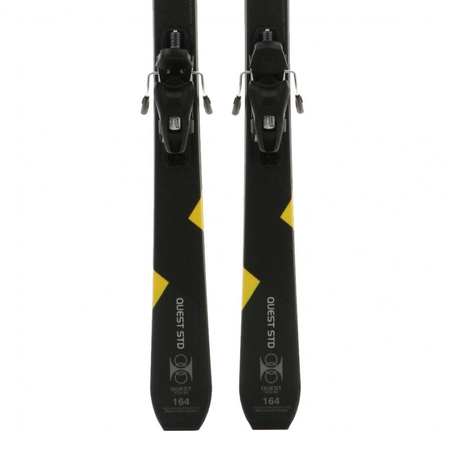 ハート QUEST STD RC 22-23年モデル メンズ スキー 板 ビンディング付き : ブラック HART