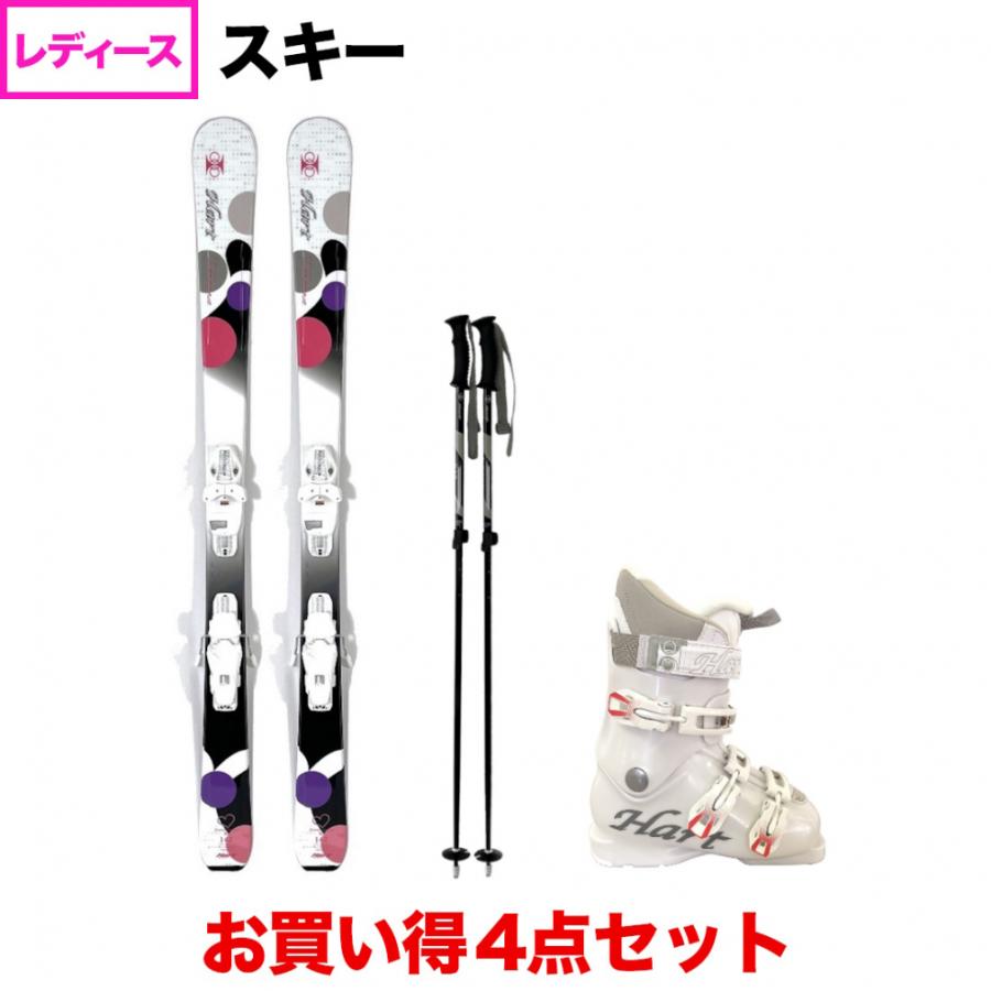 スキーセット ブーツ ポール スキー ブーツ ポール セット