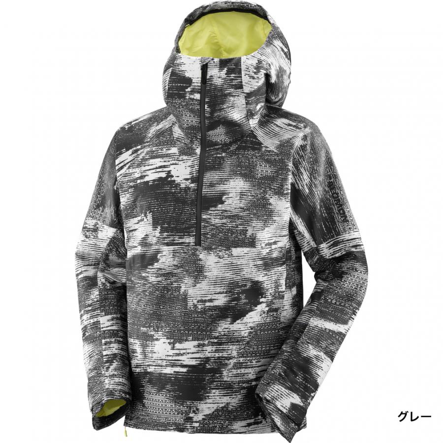 サロモン SALOMON ＜2024＞ TRANSFER ANORAK Salomon Mens Transfer Anorak Jacket 2025 M TRANSFER ANORAK