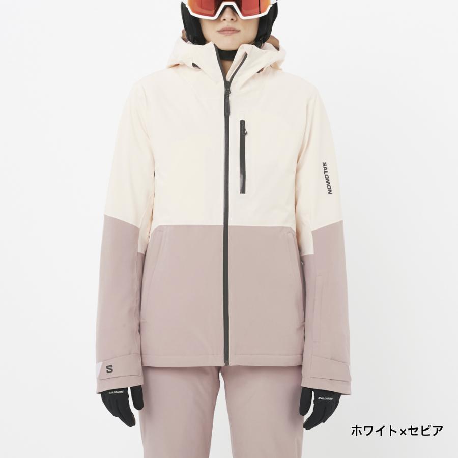 Salomon スキーウェア 女性用 S SALOMON（サロモン） レディース スキー ジャケット ハイランド