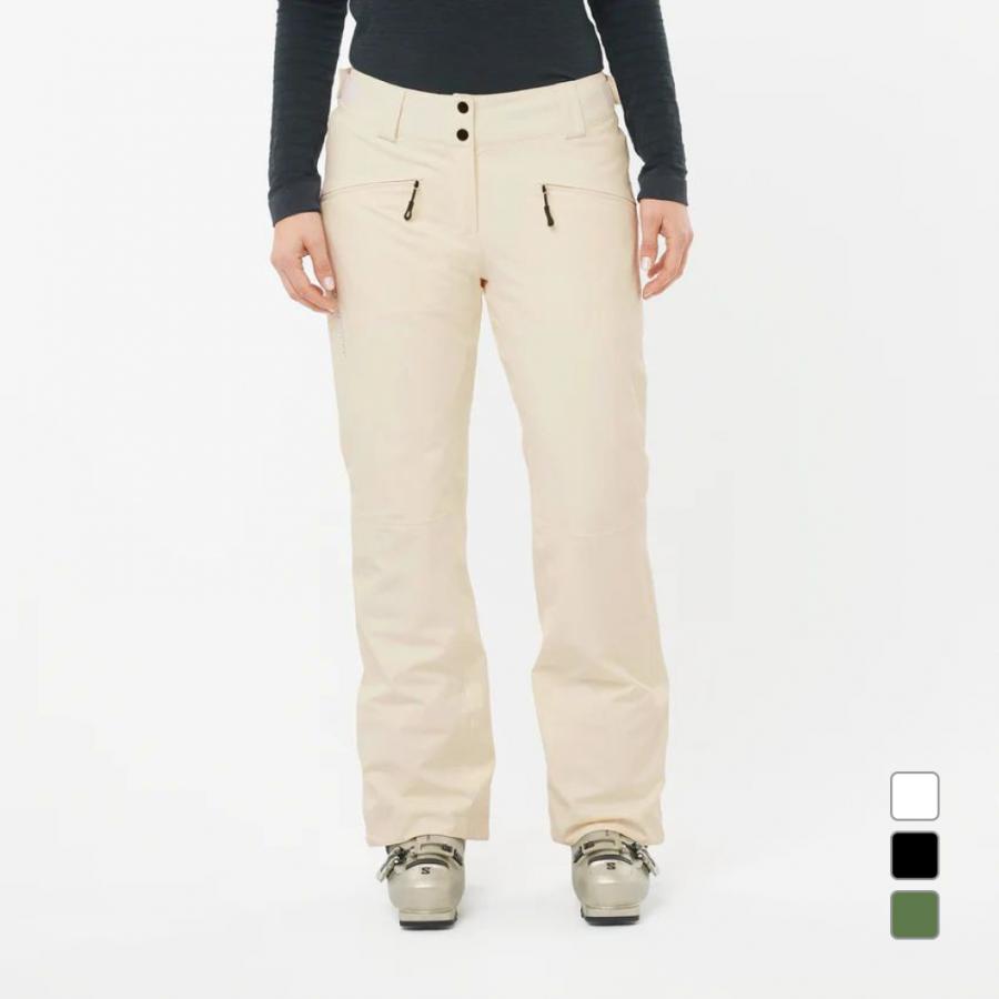 サロモン salomon スキーパンツ スノーボード スキーウェア Sレディース SALOMON - サロモンレディーススキーウェアスキーパンツS36サイズ表記M