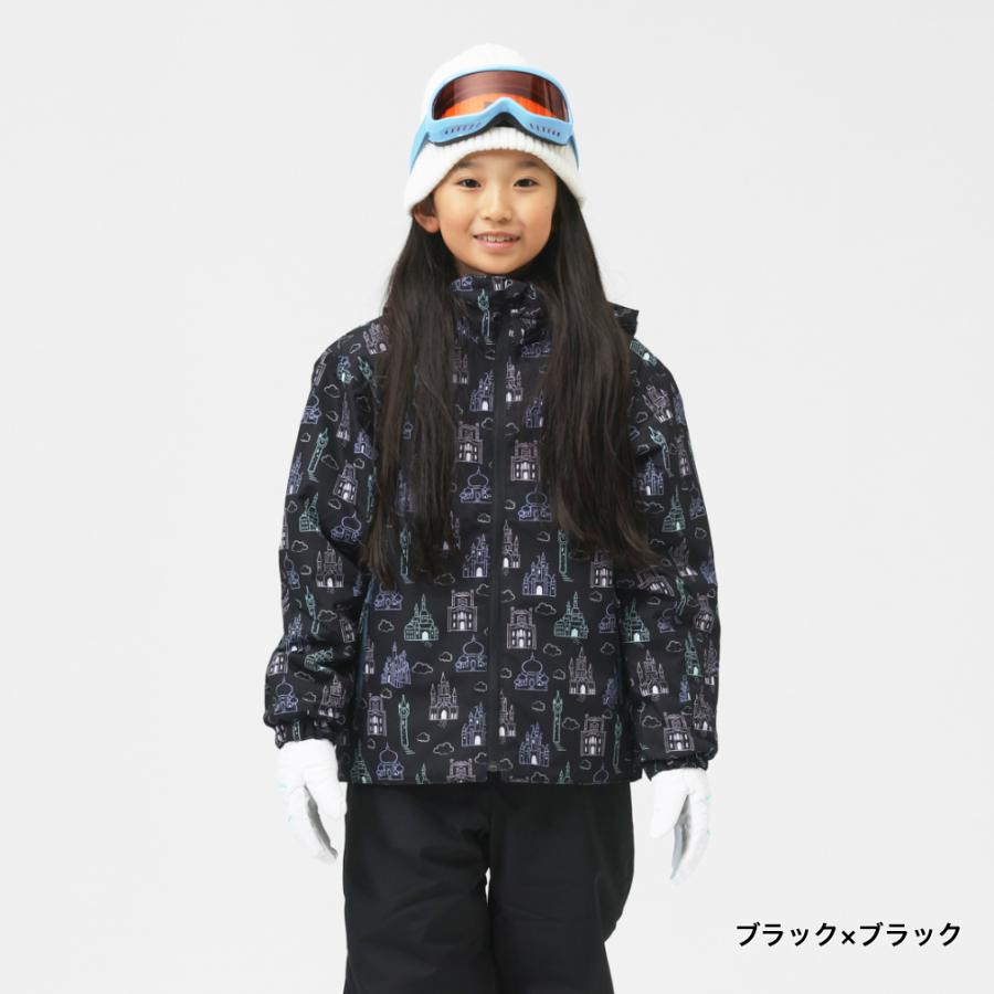 新品タグ付き！キッズスノーウェア Disney（ディズニー） ジュニア キッズ 子供 スキー ウェア上下セット