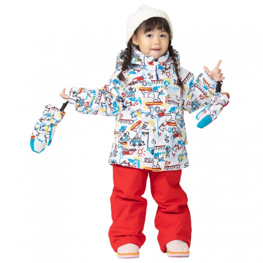RESEEDA（レセーダ） ジュニア キッズ 子供 スキー ウェア上下セット