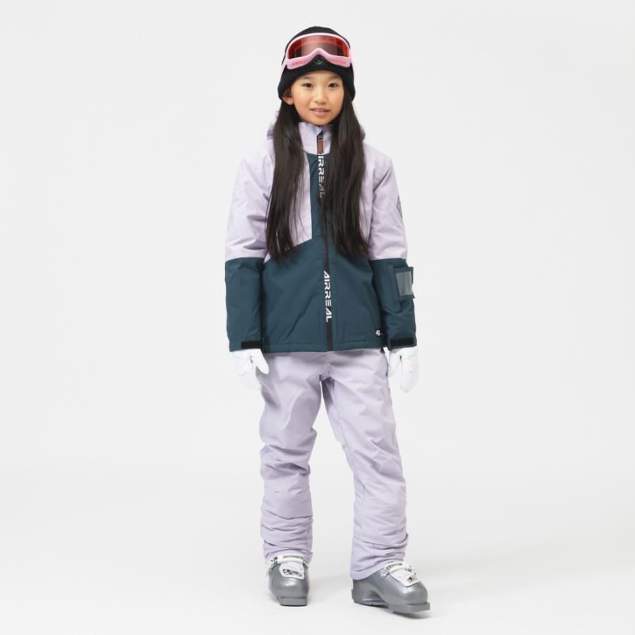エアリアル ジュニア キッズ 子供 スキー ウェア上下セット ガールズ