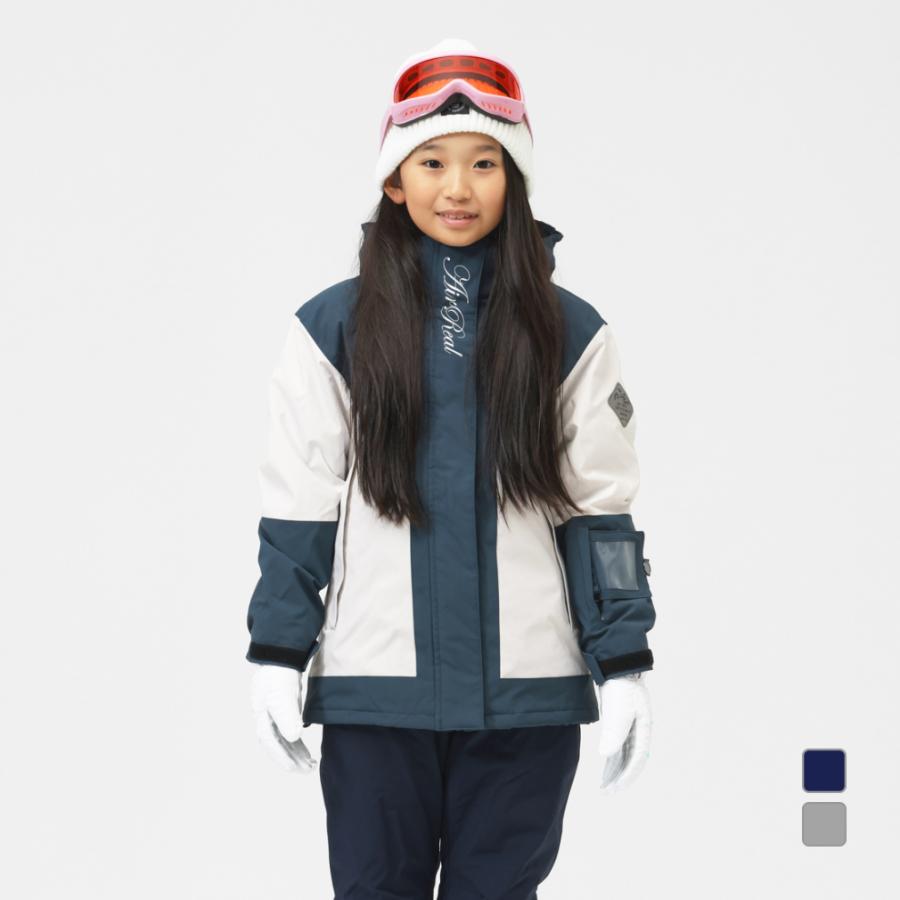 エアリアル ジュニア キッズ 子供 スキー ウェア上下セット ガールズ