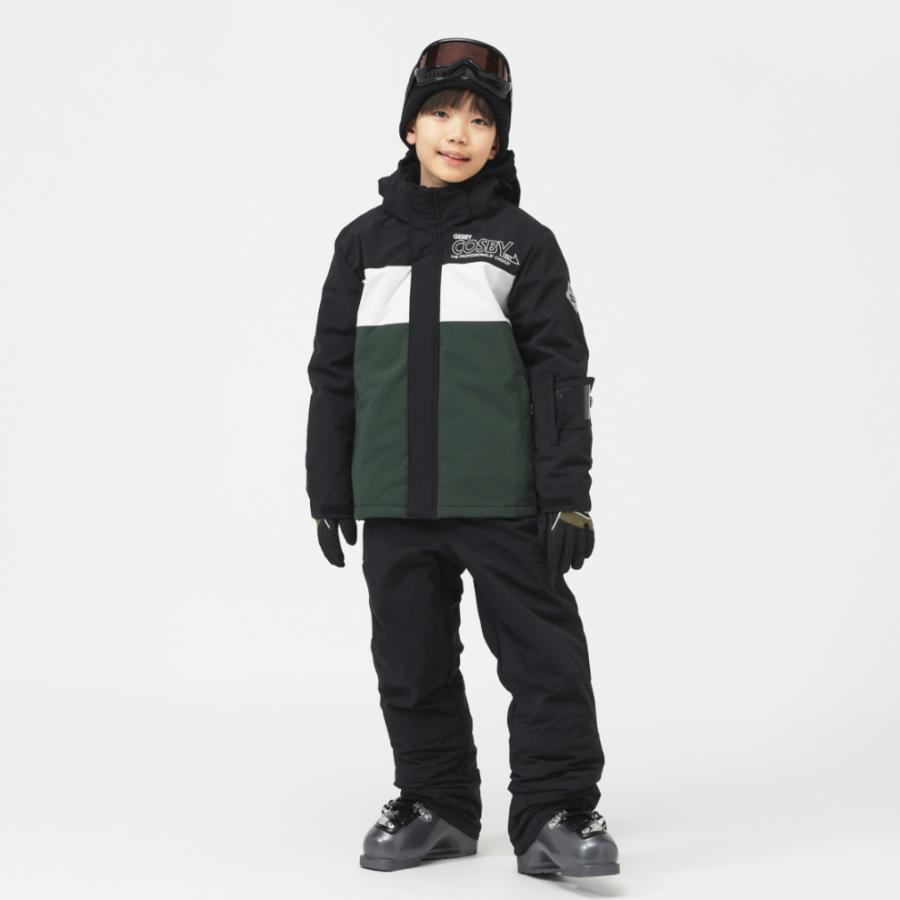 コスビー ジュニア キッズ 子供 スキー ウェア上下セット ボーイズ