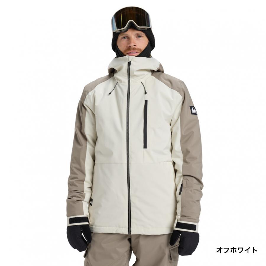 Quiksilver MISSION BLOCK JK スノージャケット Quiksilver（クイックシルバー） メンズ スノーボード ジャケット
