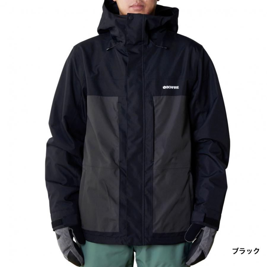 ボンファイア メンズ スノーボード ジャケット INCENDIARY SHELL JACKET BBFW230011 BONFIRE｜alpen-group｜02