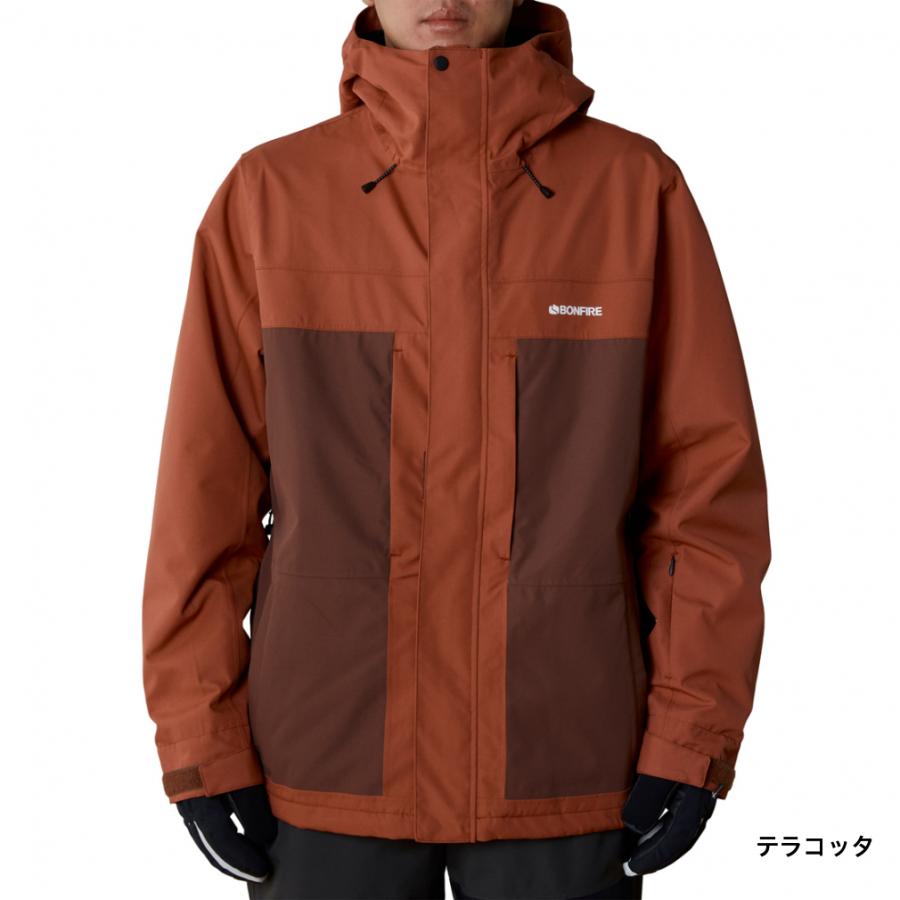 ボンファイア メンズ スノーボード ジャケット INCENDIARY SHELL JACKET BBFW230011 BONFIRE｜alpen-group｜03