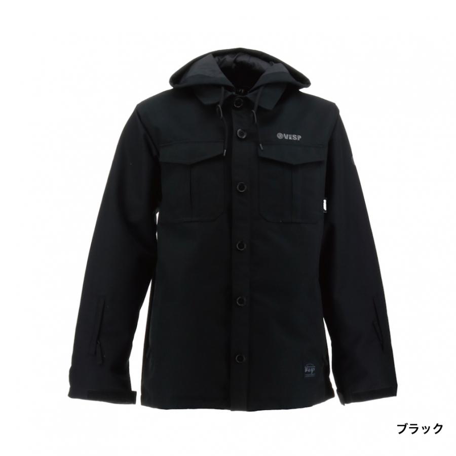 VESP（ベスプ） メンズ スノーボード ジャケット TWOWAY MILITALY